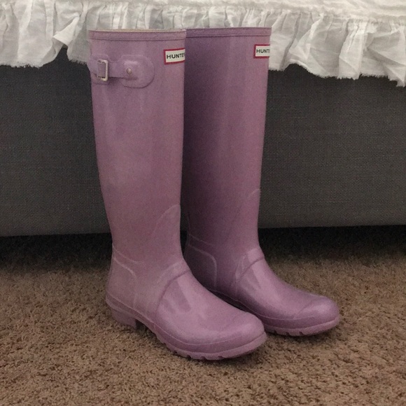 hunter boots thistle